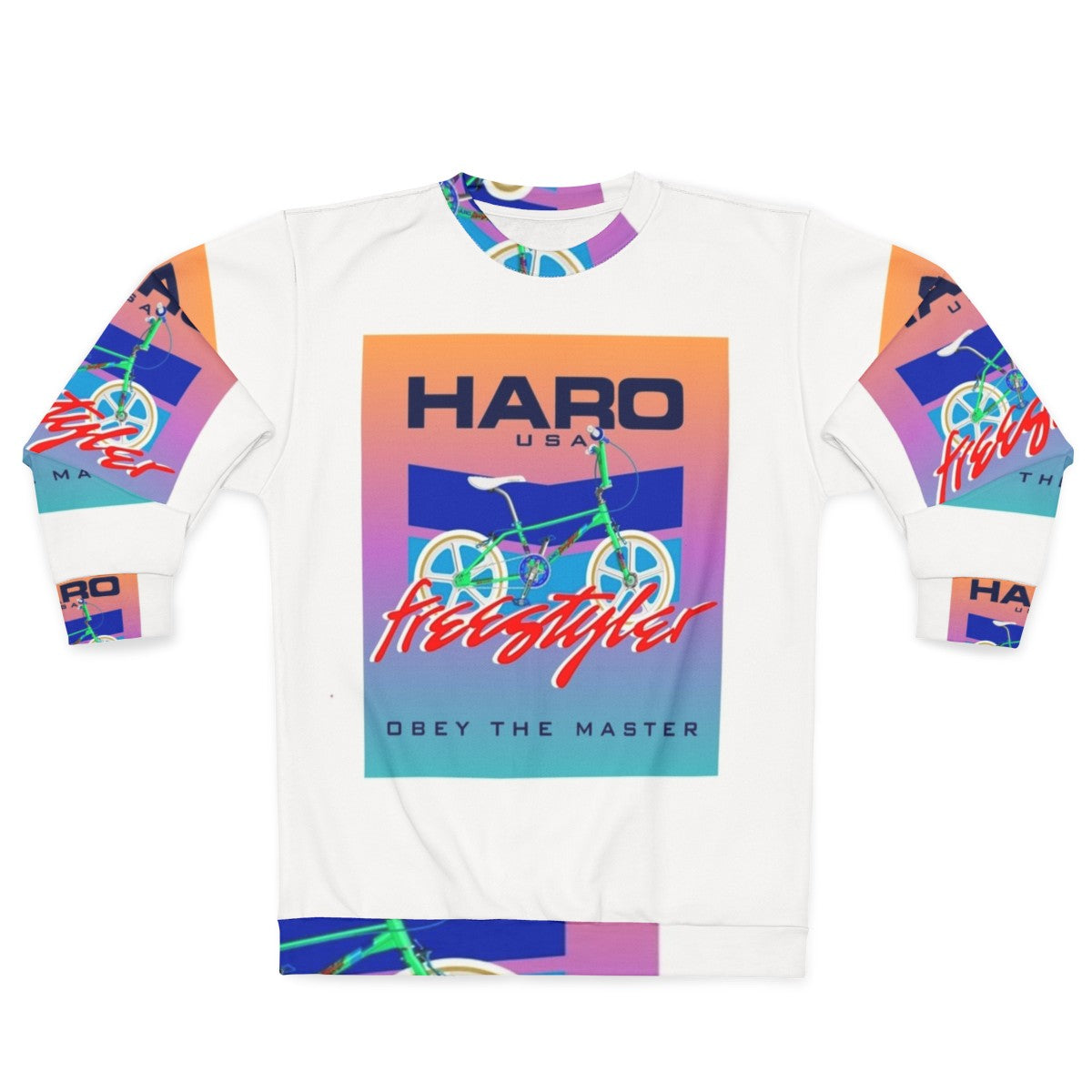 Haro Master Freestyler Retro 80s BMX Sweatshirt