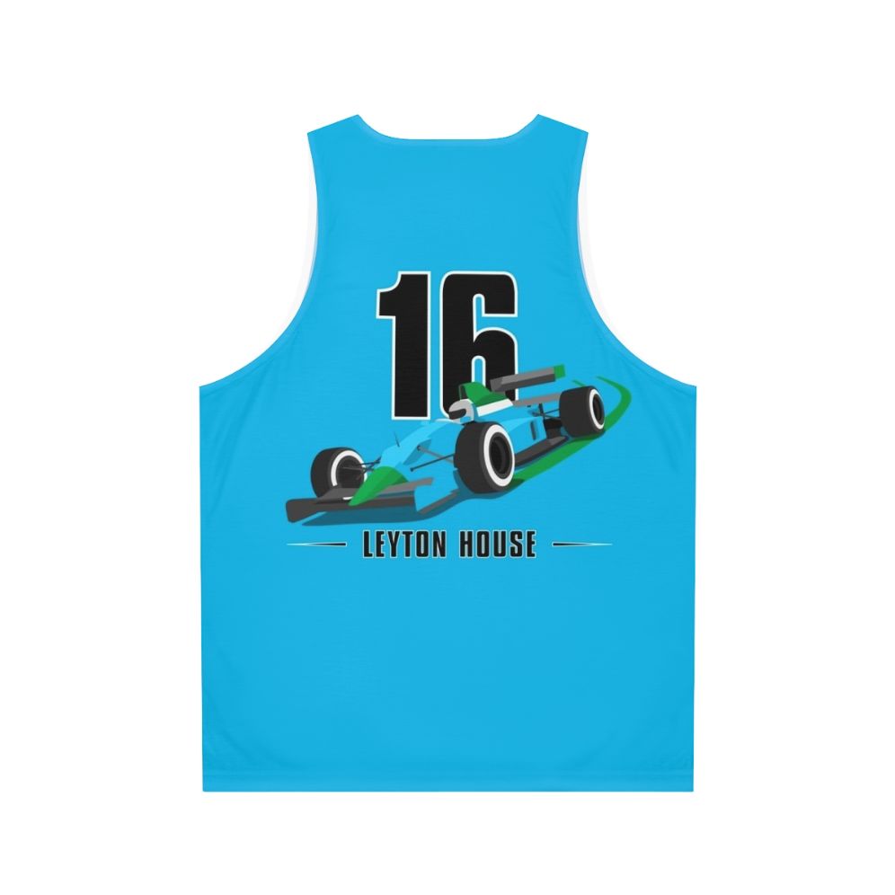 Motorsports-inspired unisex tank top - Back