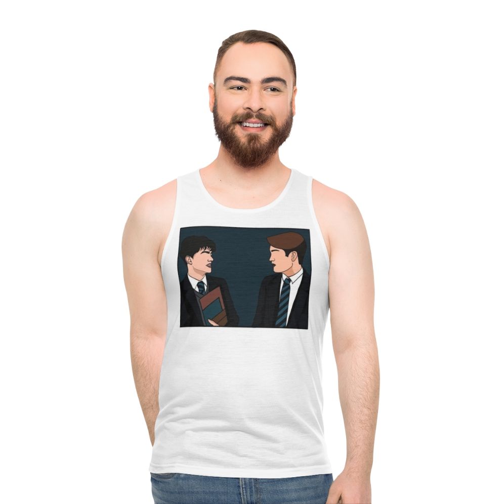 Heartstopper Charlie Spring and Nick Nelson Unisex Tank Top - men