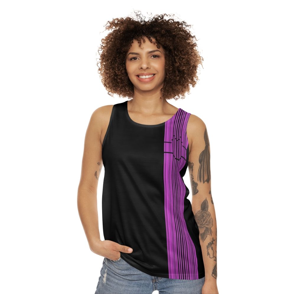 Decade Barcode Kamen Rider Decade Unisex Tank Top - women