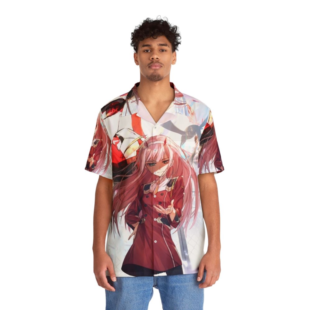 Darling in the Franxx Zero Two Anime Hawaiian Shirt - People Front