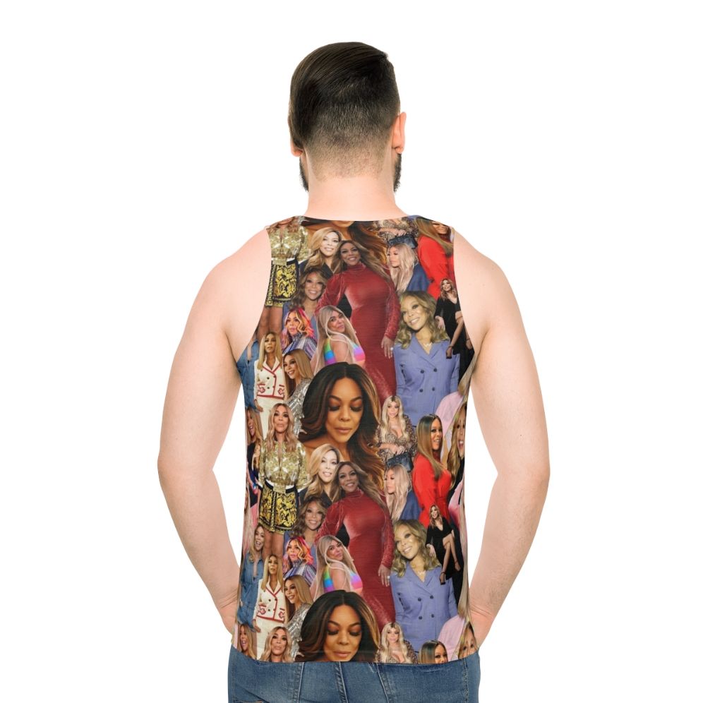 Wendy's Repetition Unisex Tank Top - men back