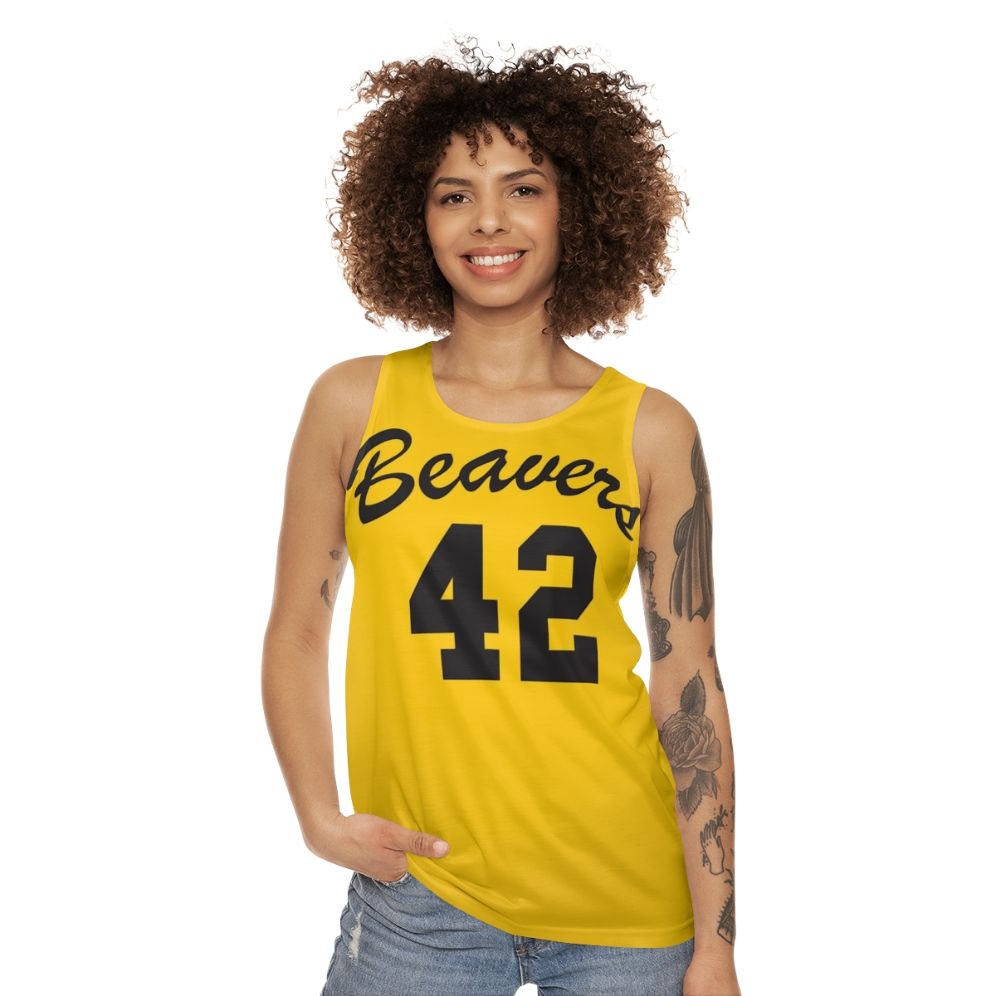 Retro Beavers 42 Teen Wolf Unisex Tank Top - women