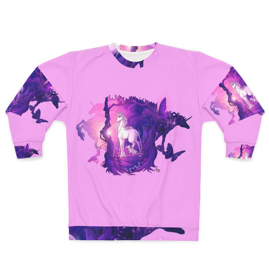 The Last Unicorn Sweatshirt featuring the mythical creature Amalthea