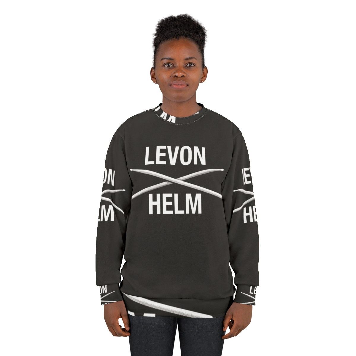 Levon Helm Drummer Sweatshirt - women