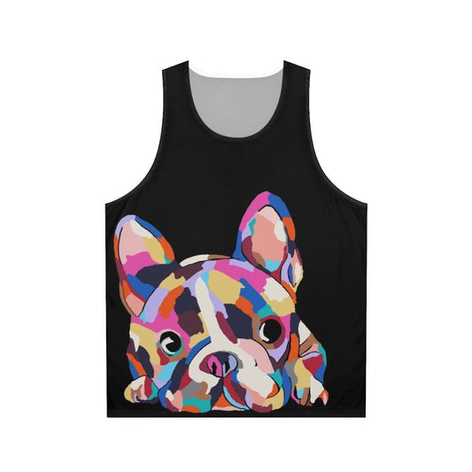 Soft unisex tank top for French Bulldog and Boston Terrier owners