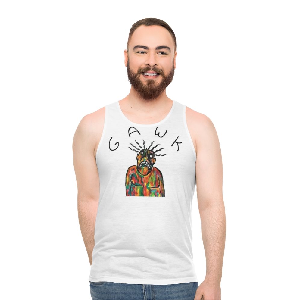 Vundabar Gawk Album Cover Art Unisex Tank Top - men