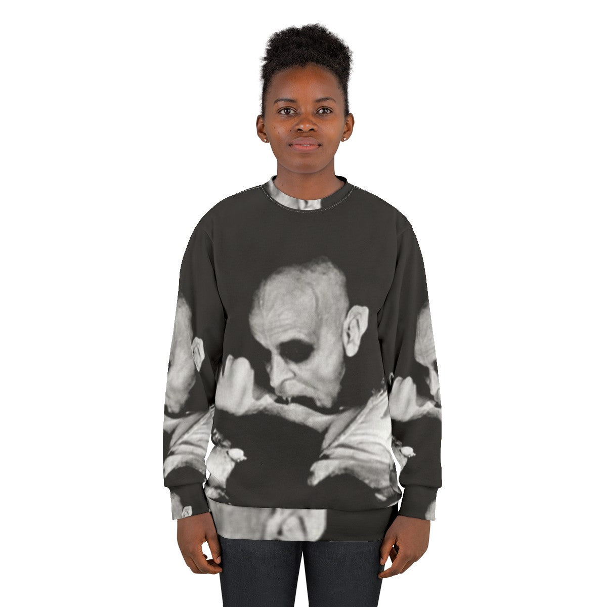 Vintage 1921 Nosferatu Horror Sweatshirt - women