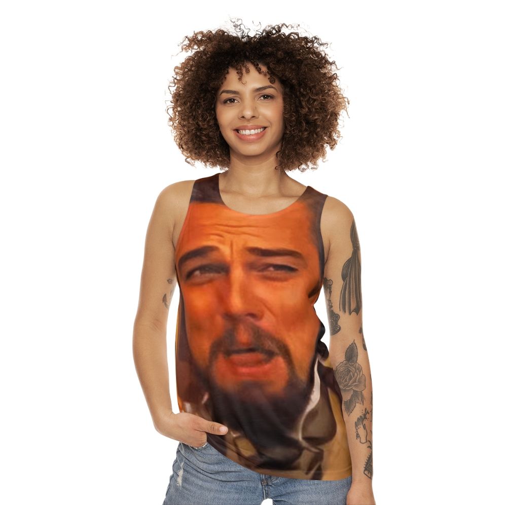 Funny Leonardo DiCaprio Meme Unisex Tank Top - women