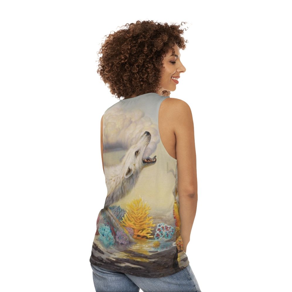 Rival Sons Hollow Bones Unisex Rock Music Tank Top - women back