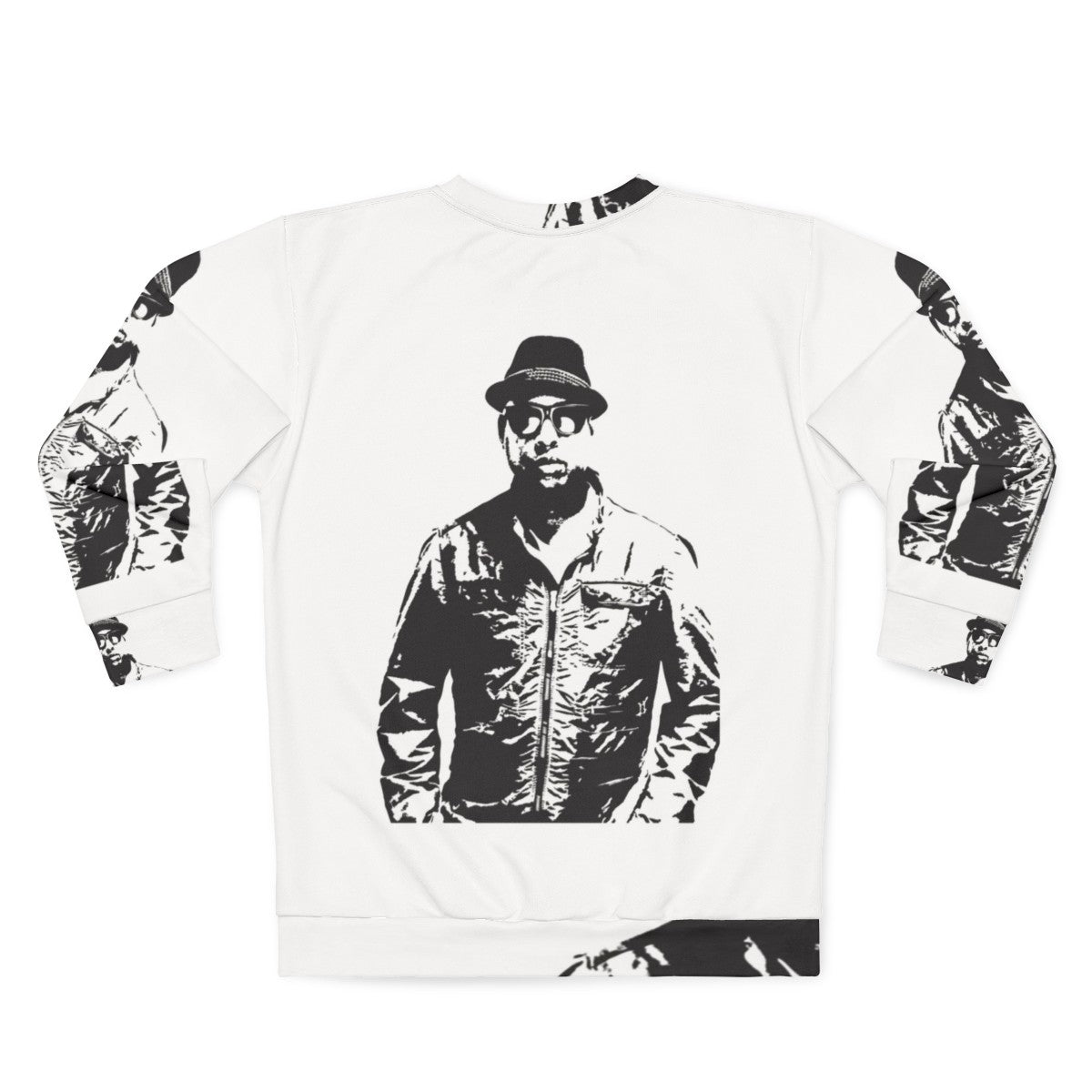 Talib Kweli Hip Hop Sweatshirt - Back