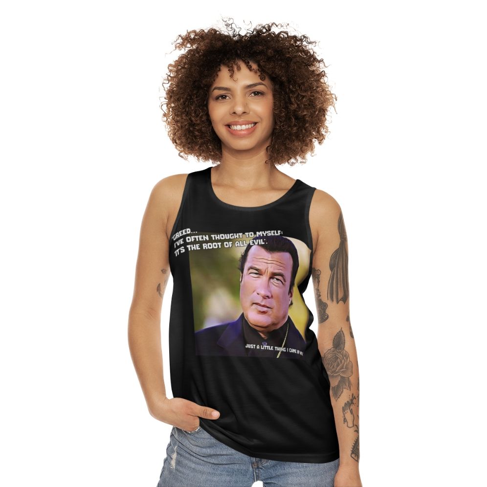 Steven Seagal Inspired 90s Unisex Tank Top - women