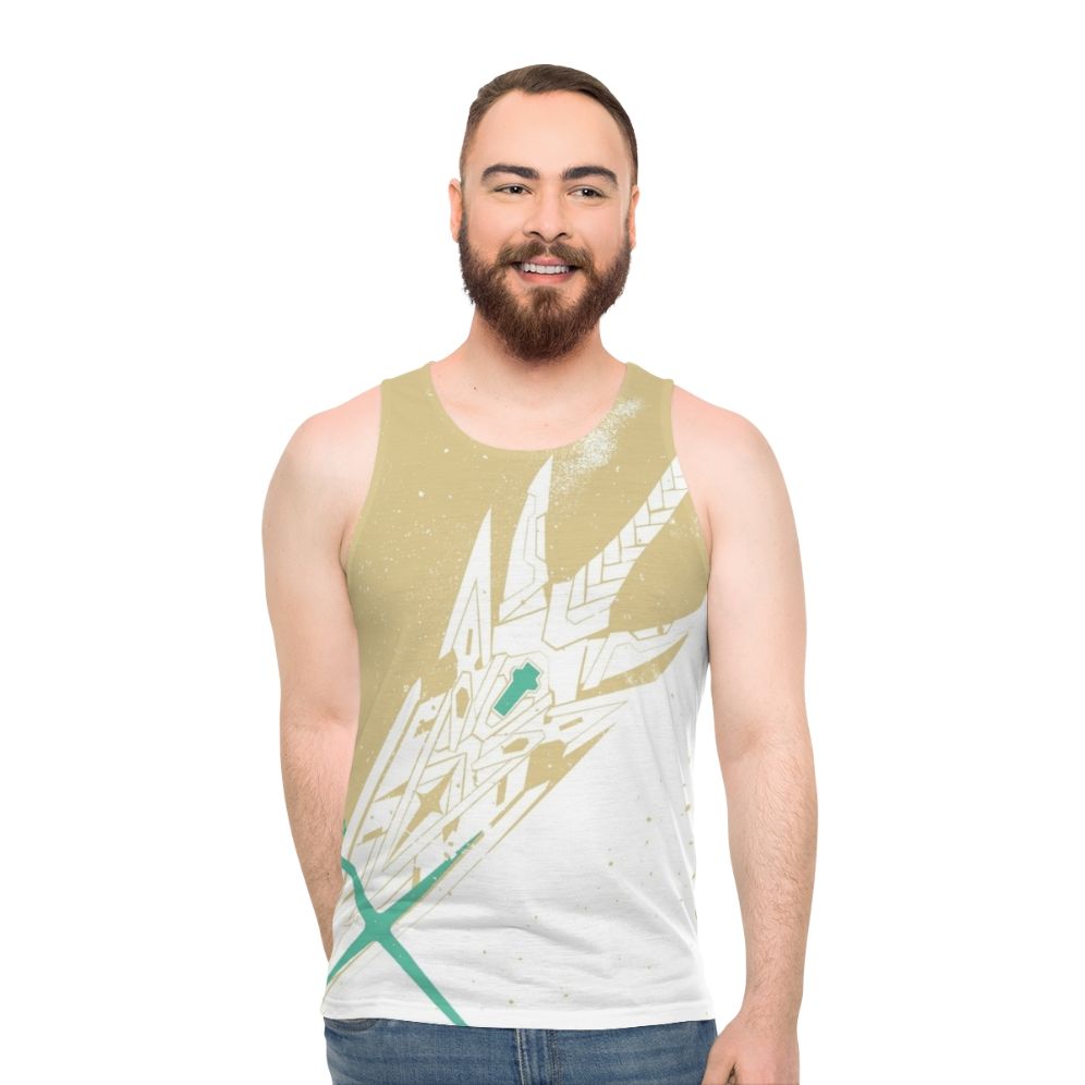 Aegis Mythra Unisex Tank Top Featuring Xenoblade Chronicles 2 Characters - men