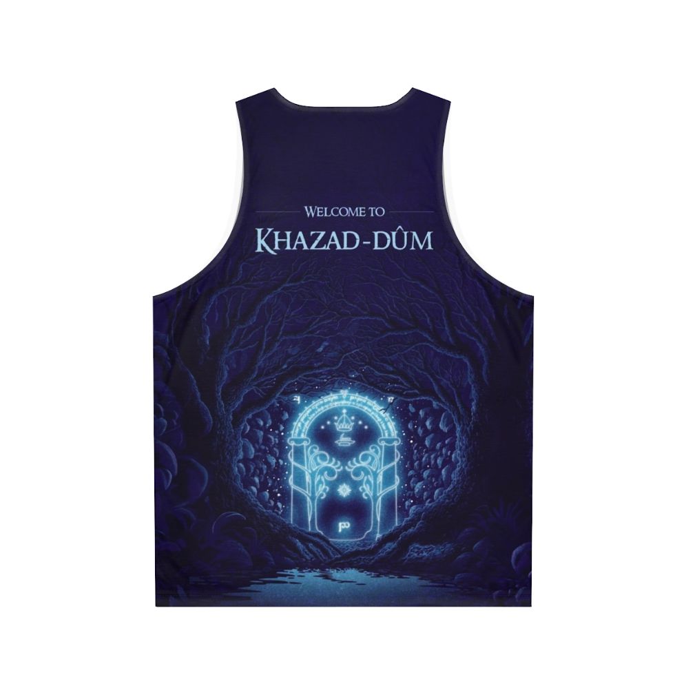 Khazad Dum LOTR Unisex Tank Top - Back