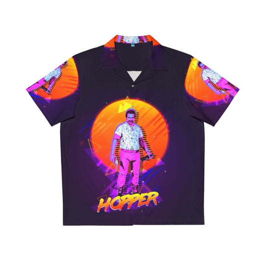 Hopper's Retro Hawaiian Shirt from Stranger Things