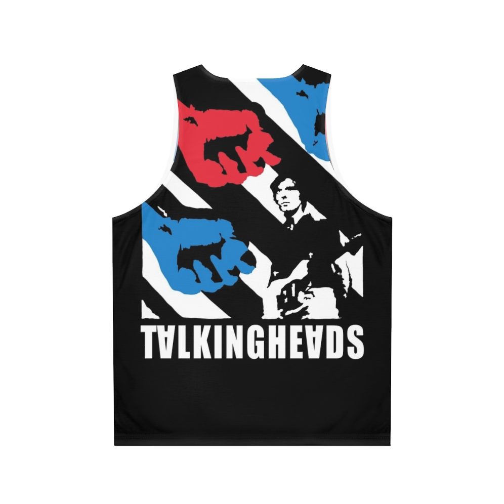 Talking Heads Unisex Tank Top - Back