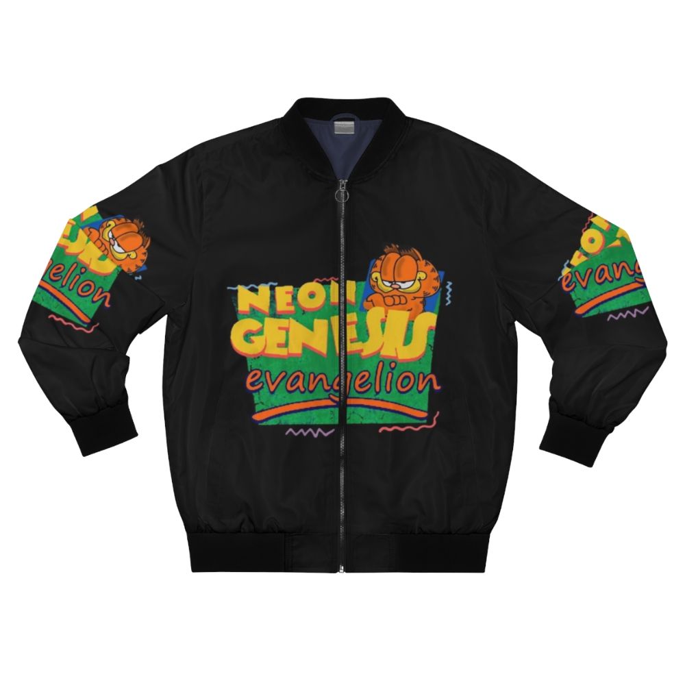 Neon Genesis Evangelion Garfield Bomber Jacket