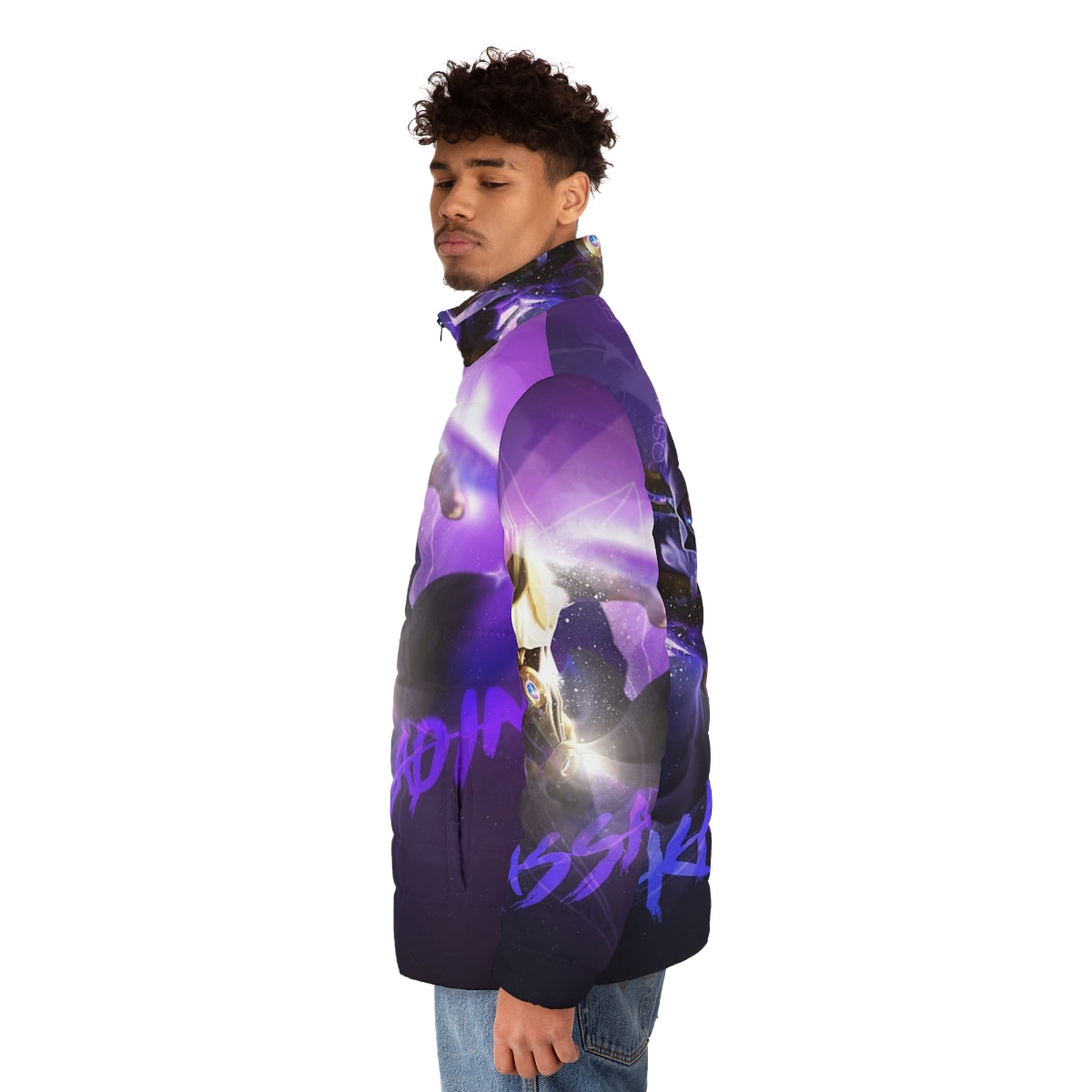 Kassadin Puffer Jacket - League of Legends inspired gamer fashion - men side left