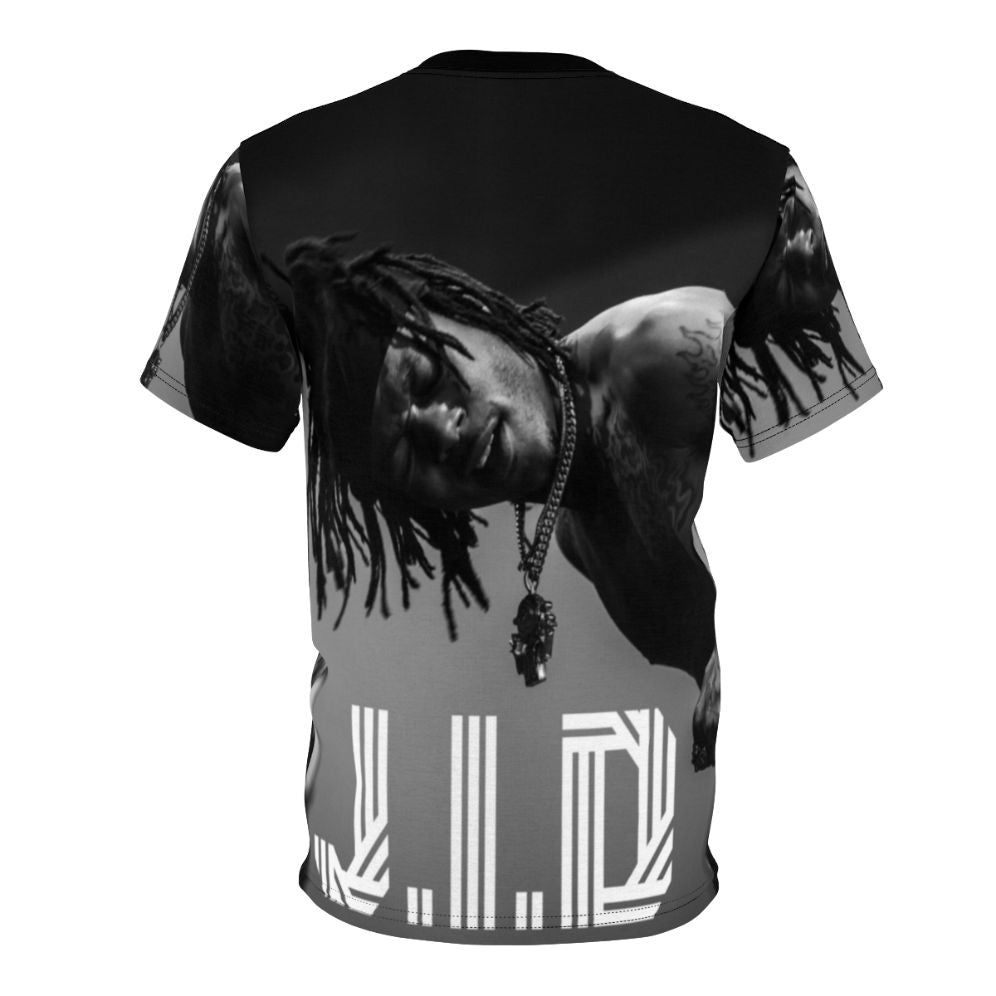 JID-inspired cut out design printed on a high-quality t-shirt - Back