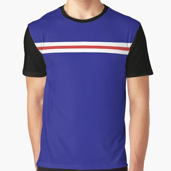 Rangers FC Football Design Graphic T-Shirt