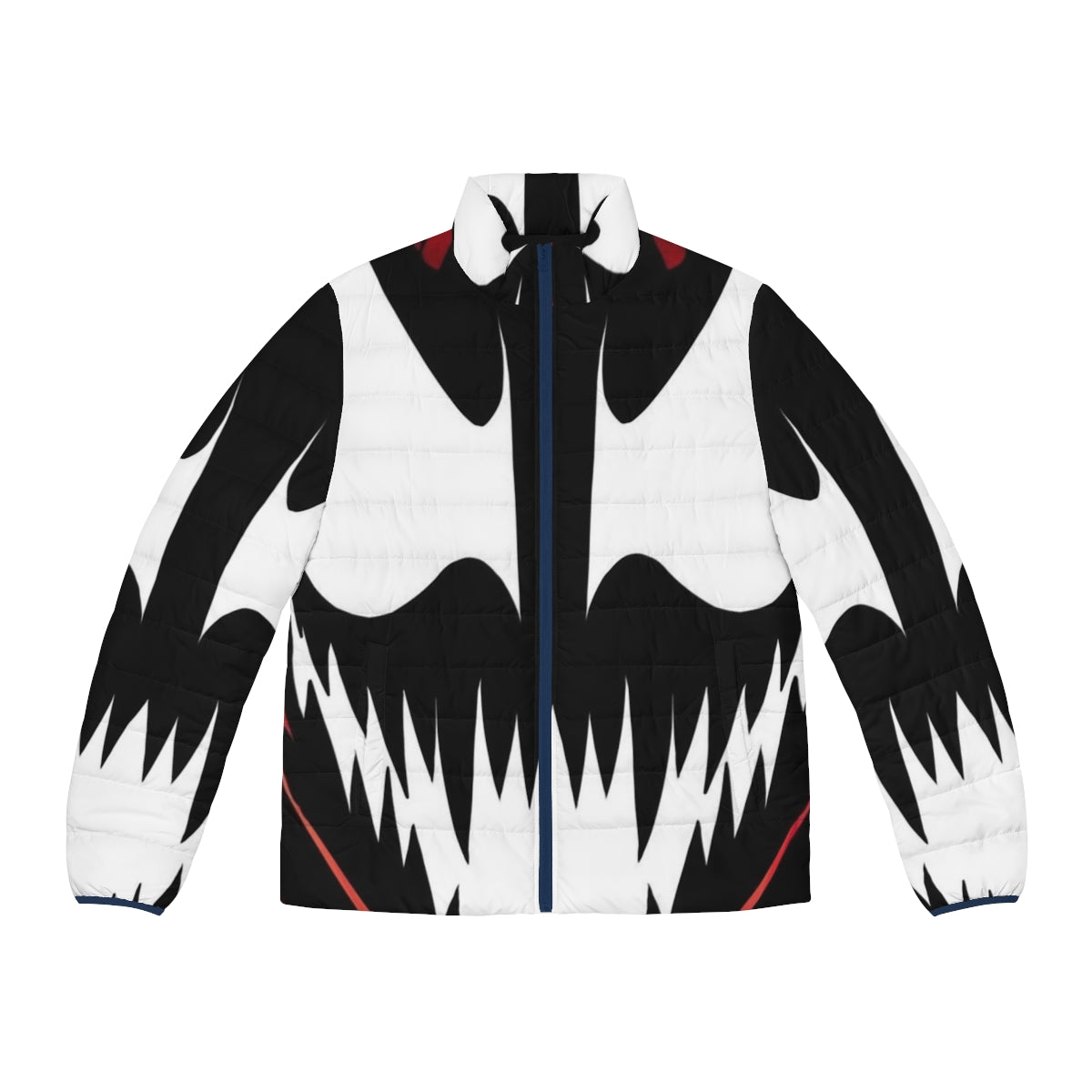 Venom Carnage M Byte Puffer Jacket graphic design fan art