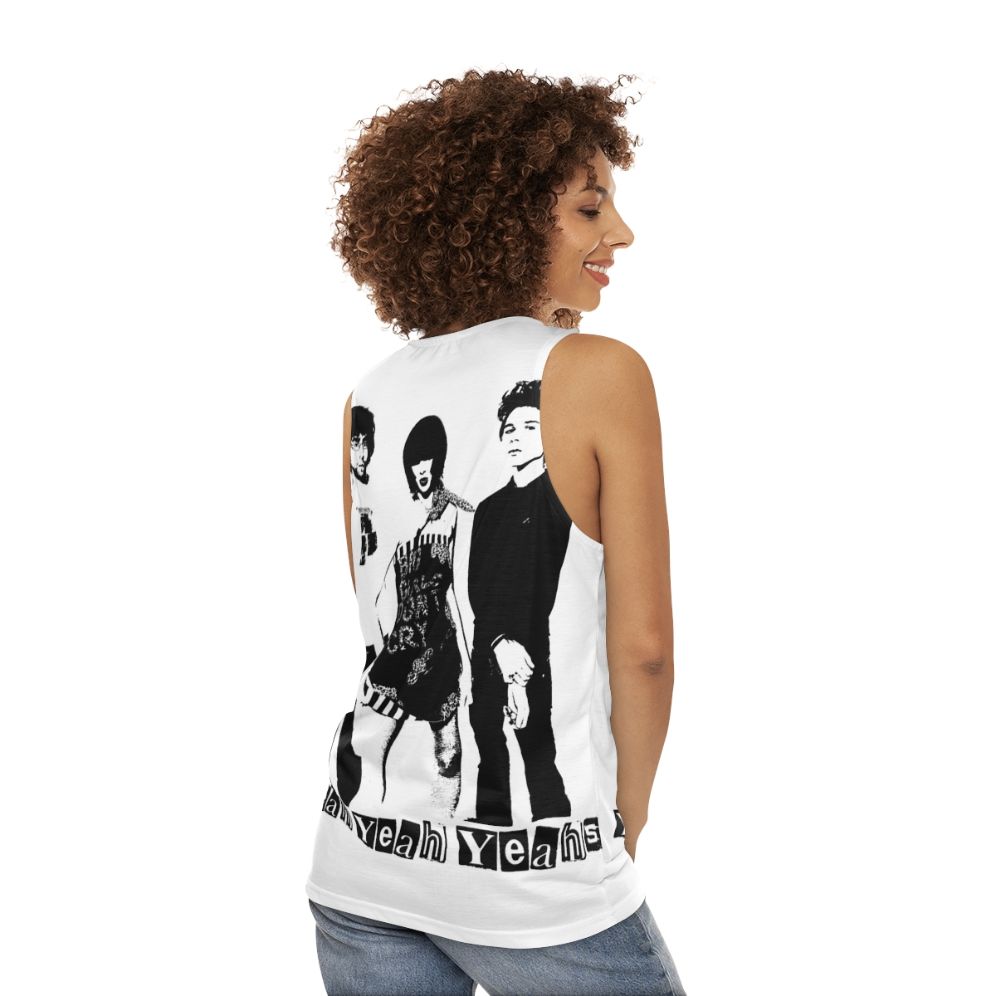 Yeah Yeah Yeahs Band Unisex Tank Top - women back