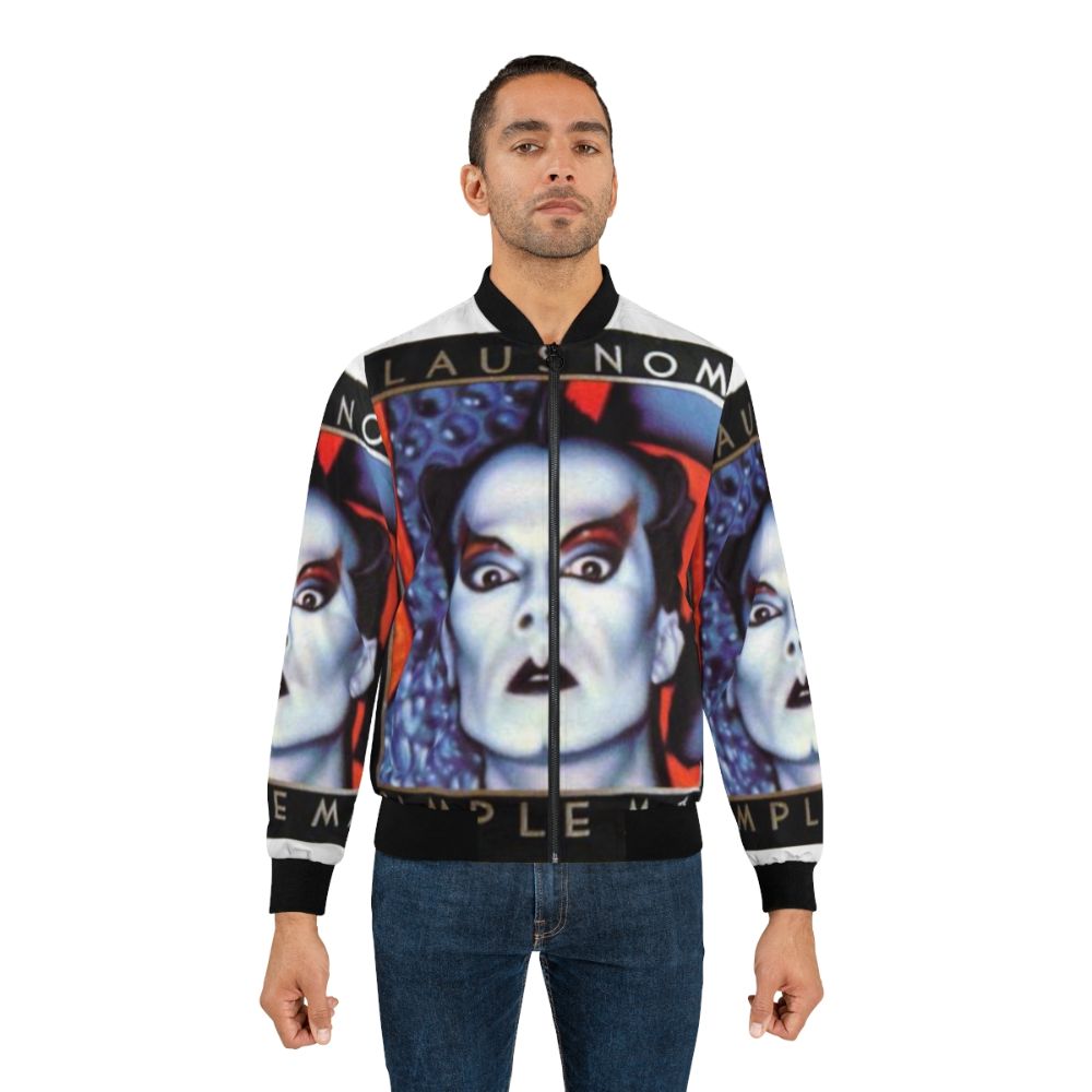 Klaus Nomi inspired retro new wave bomber jacket - Lifestyle