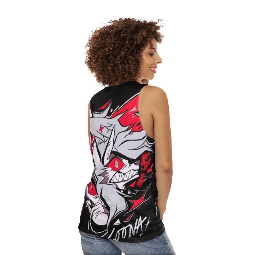 Helluva Boss Loona Unisex Anime Tank Top - women back