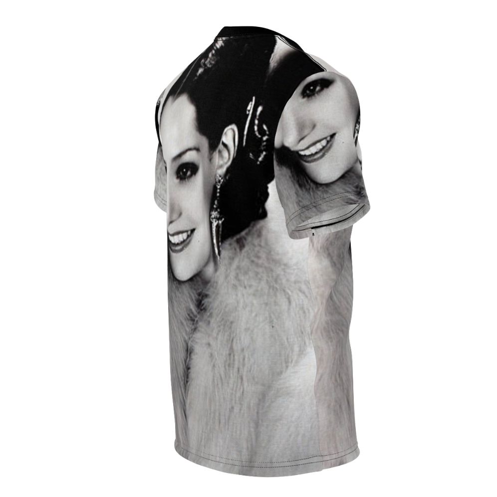 Vintage inspired t-shirt featuring the image of actress Lupe Velez - men right