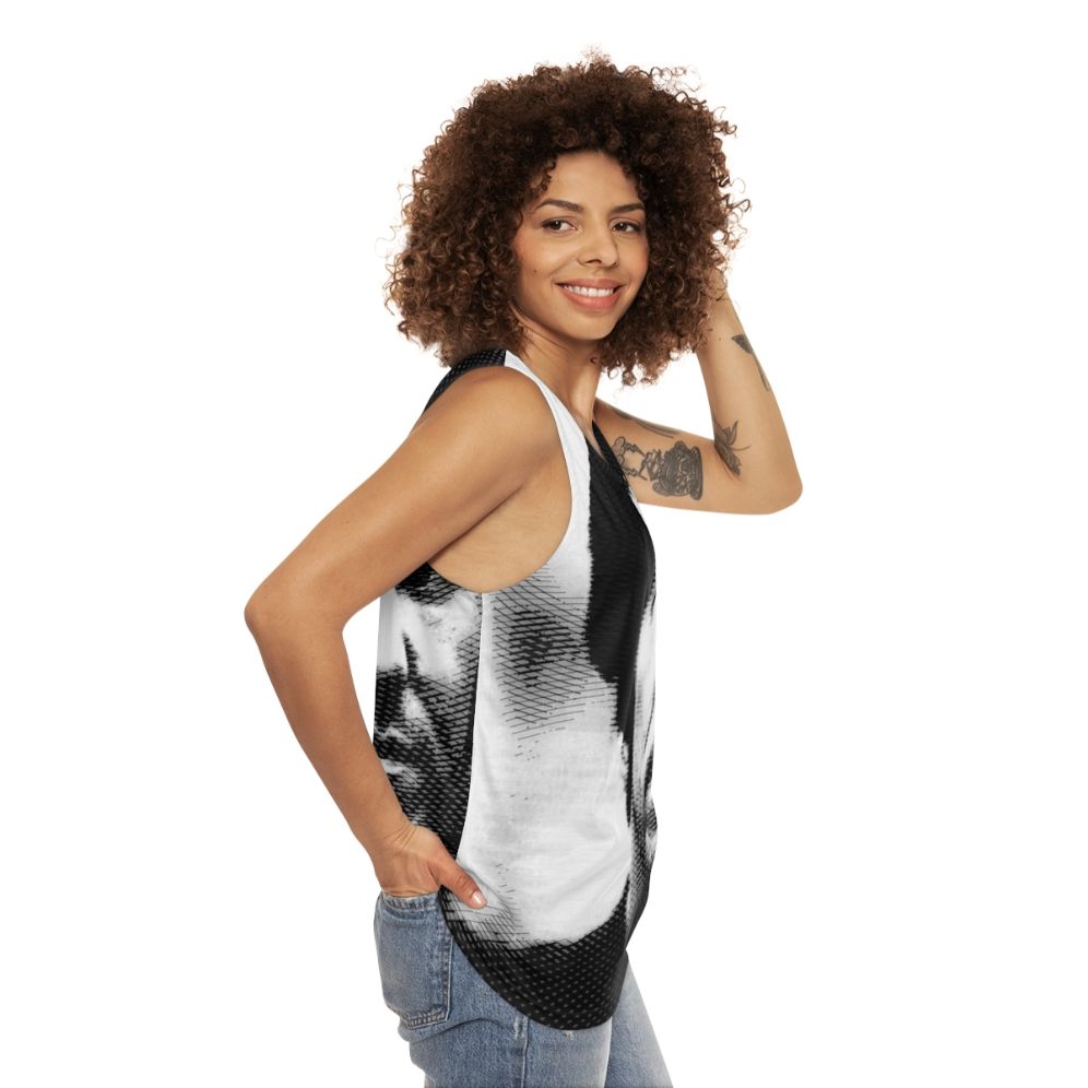 Elliott Smith Tribute Unisex Tank Top - women side