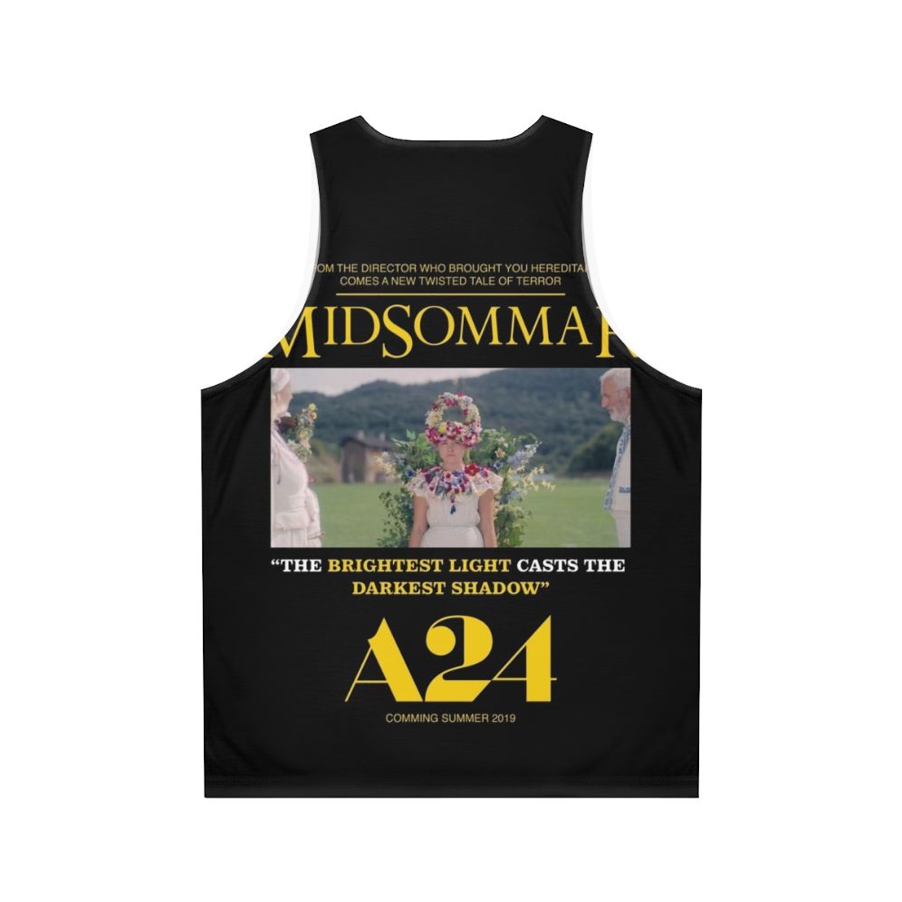 Midsommar movie horror unisex tank top - Back