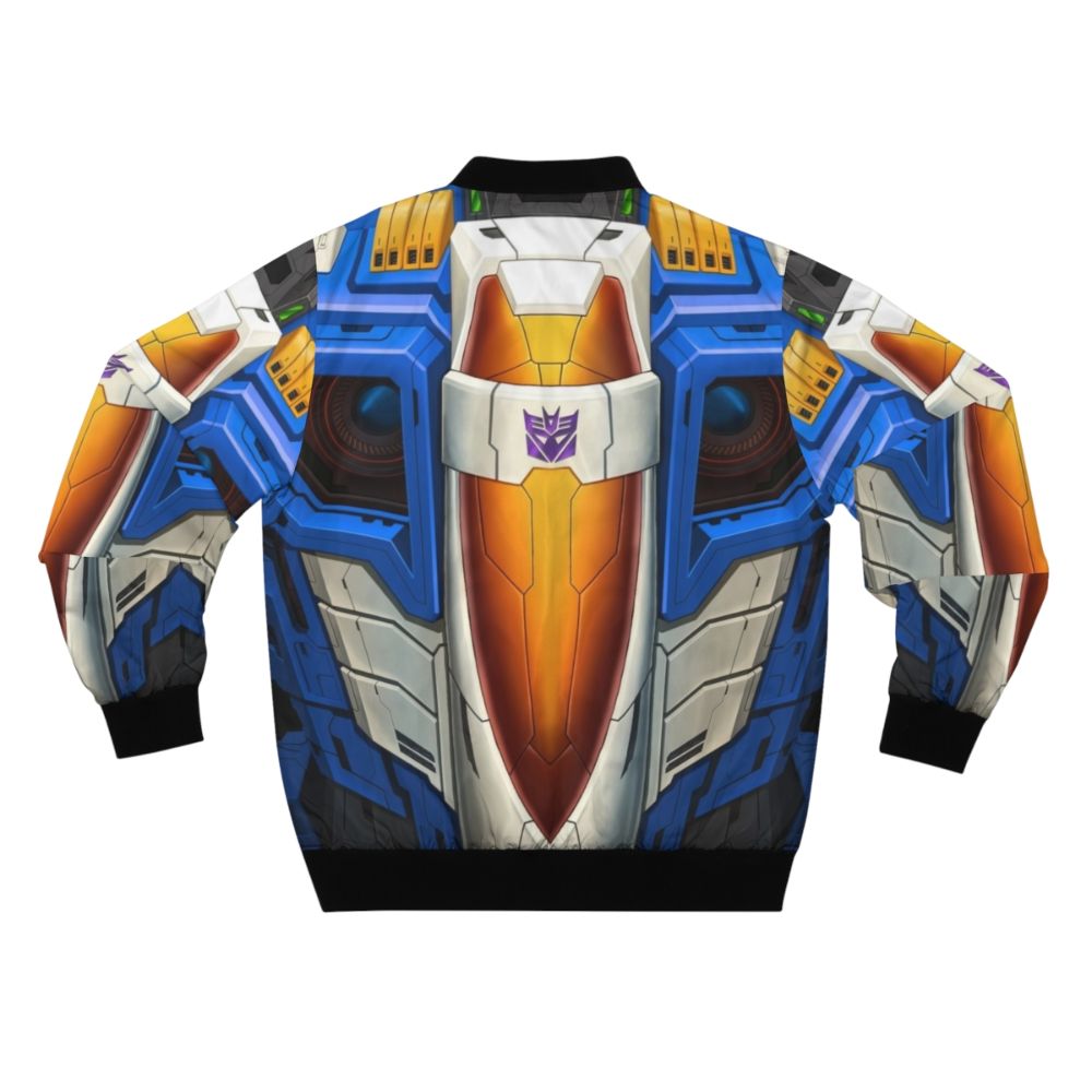 Thundercracker Transformers Decepticons Bomber Jacket - Back