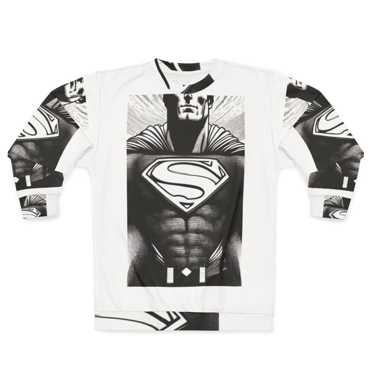 Superhero Sweatshirt featuring a vibrant superhero design