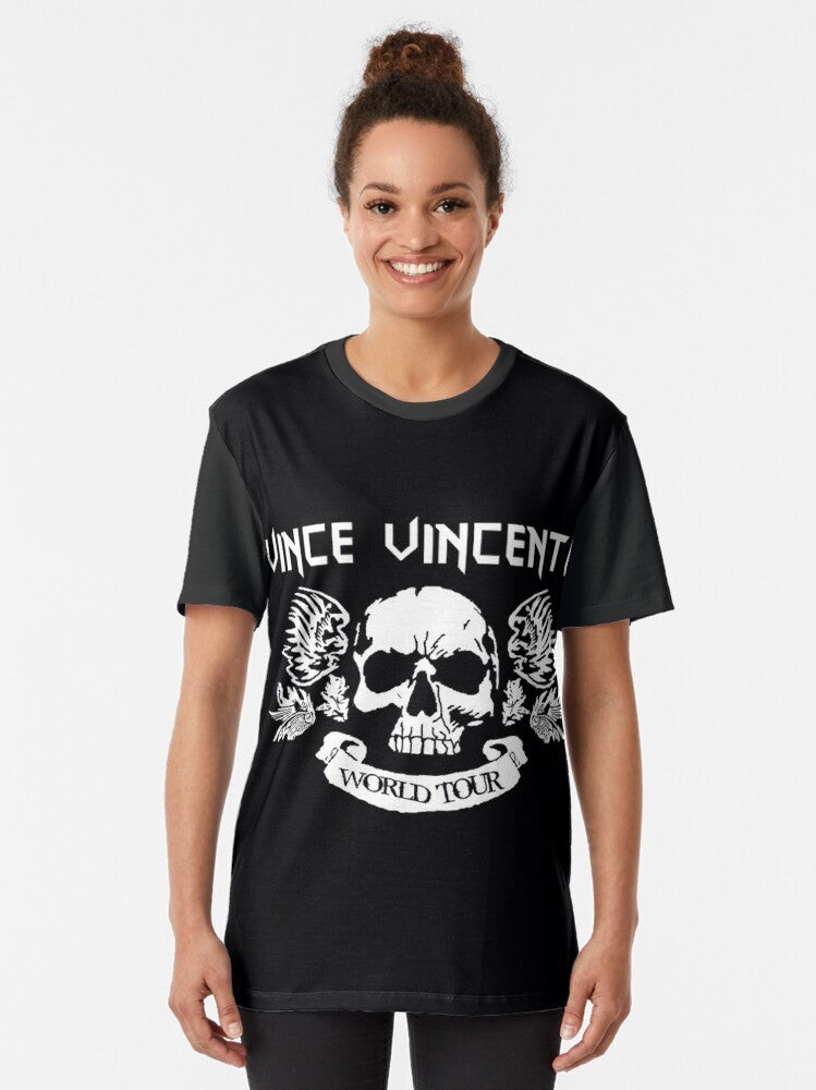 Vince Vincente World Tour Graphic T-Shirt - Women