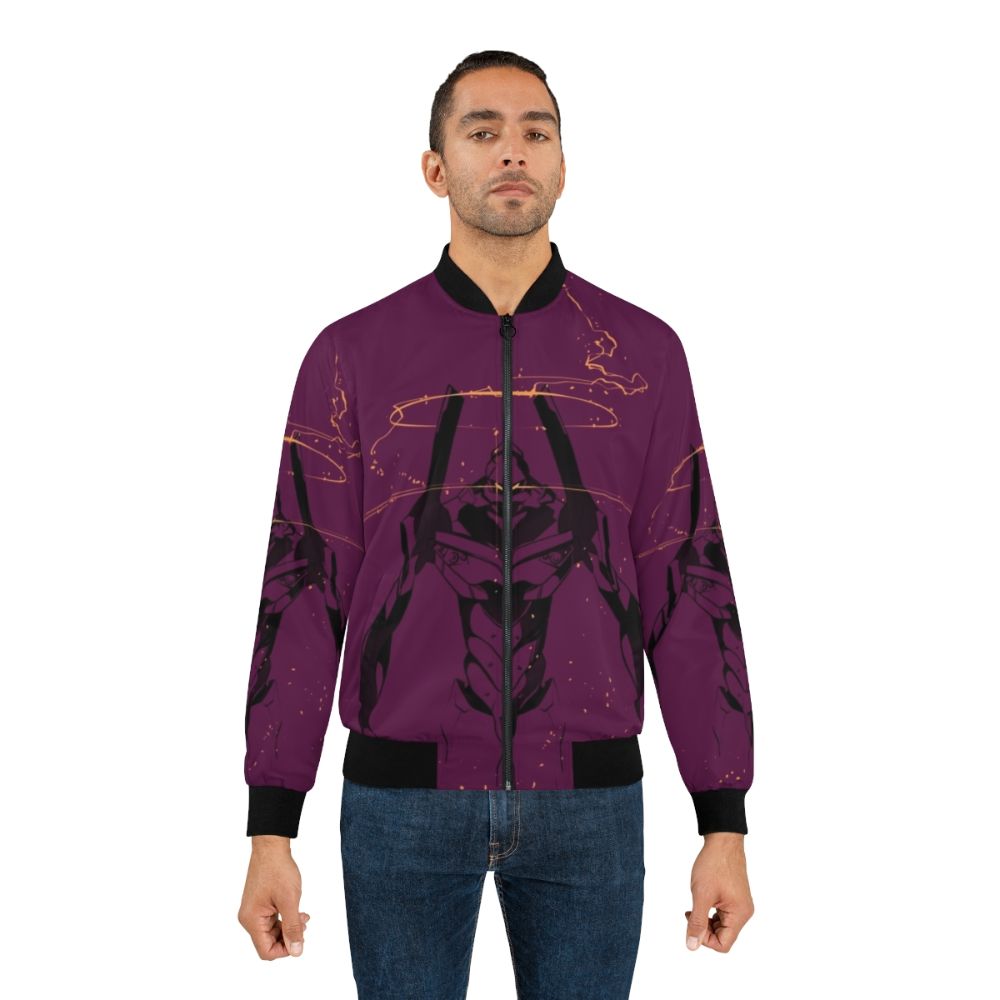 Evangelion Unit-01 Bomber Jacket - Lifestyle