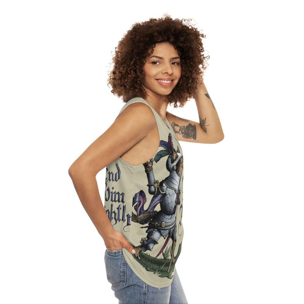 Hemanimals Medieval Unisex Tank Top - women side