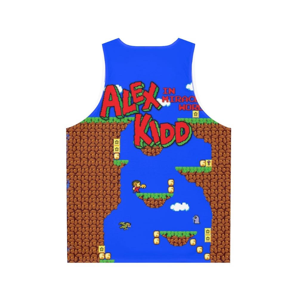 Alex Kidd in Miracle World Unisex Tank Top - Back