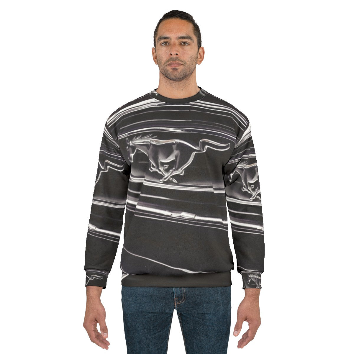 Ford Mustang Mustang Logo Sweatshirt - men