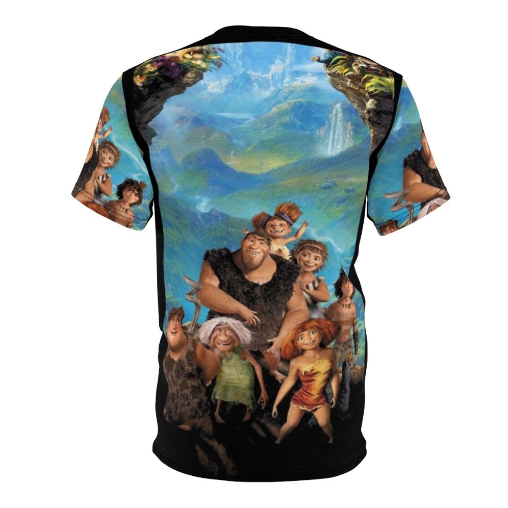 The Croods A New Age inspired t-shirt featuring characters from the animated comedy film - Back