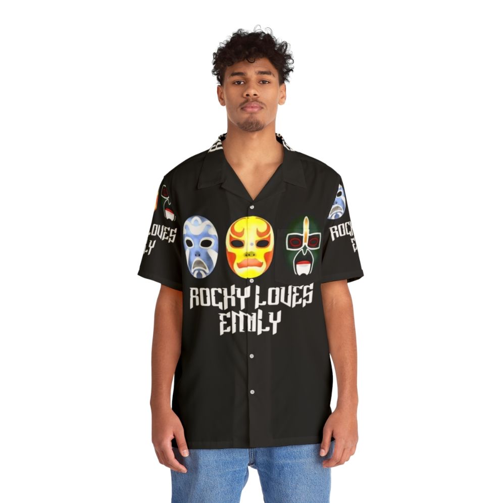 3 Ninjas Rocky Loves Emily Themed Hawaiian Shirt - Lifestyle