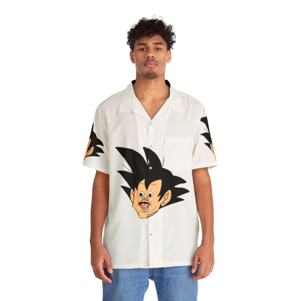 Dragonball Goku Hawaiian Shirt - People Front