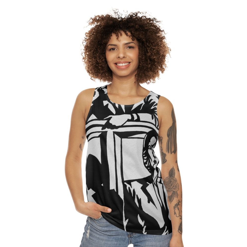 Witness for the Prosecution Expressionist Unisex Tank Top - women