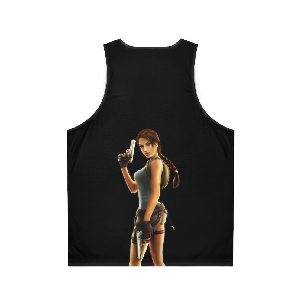 Lara Croft Tomb Raider Unisex Tank Top - Back