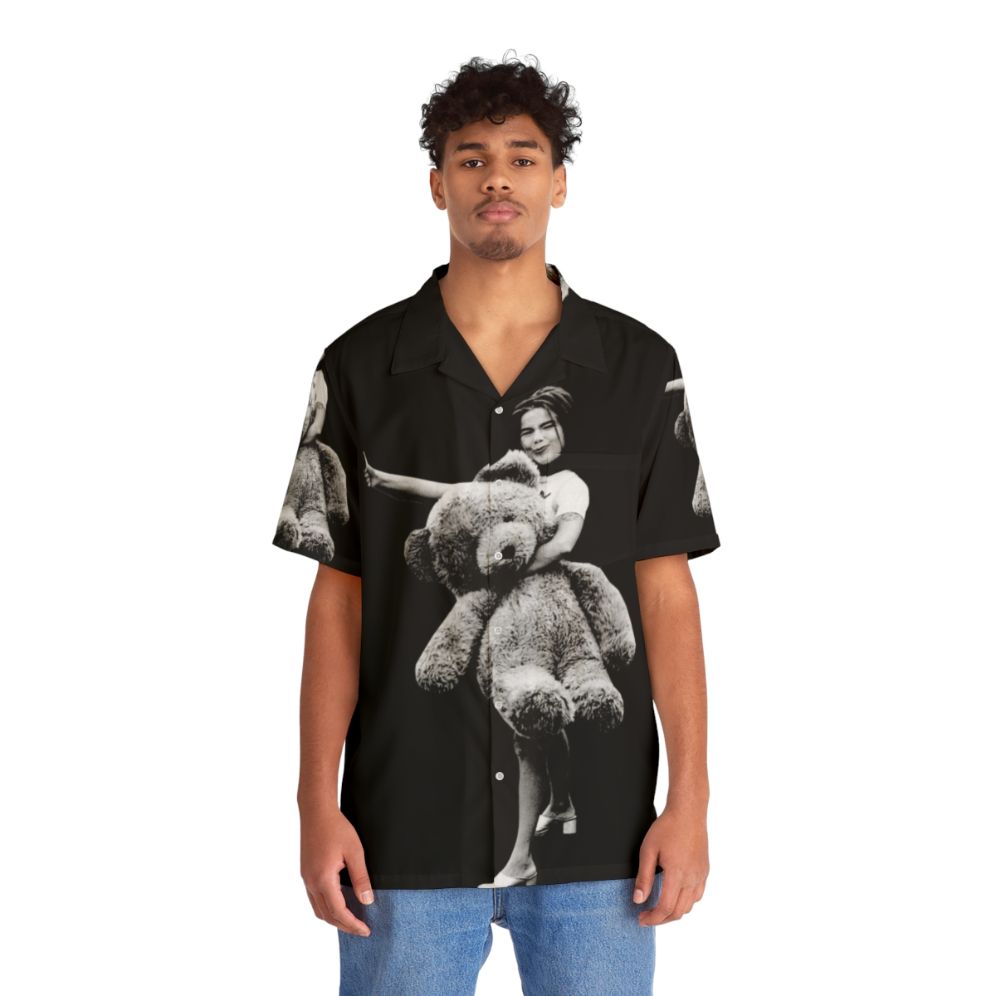 Bjork Teddy Bear Hawaiian Shirt - People Front