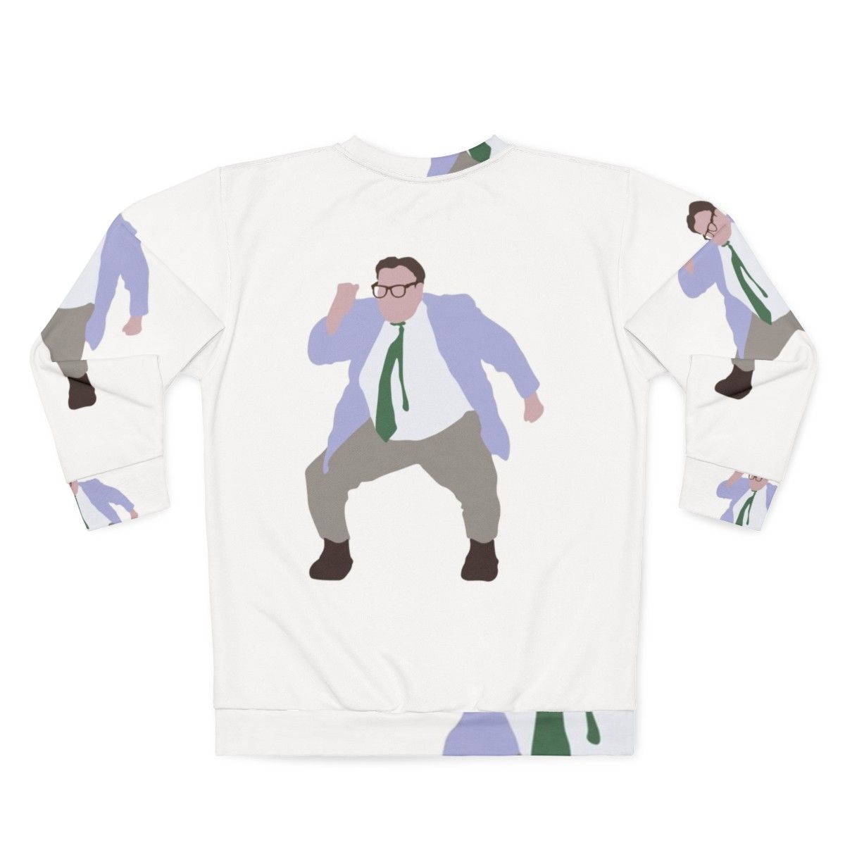 Matt Foley Inspirational Comedy Sweatshirt - Back