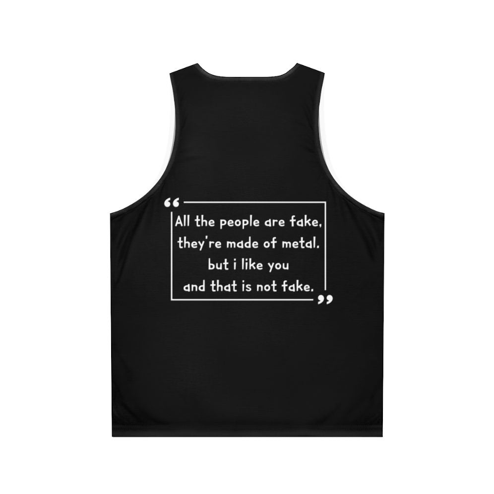 Young Royals Netflix Series Unisex Tank Top - Back