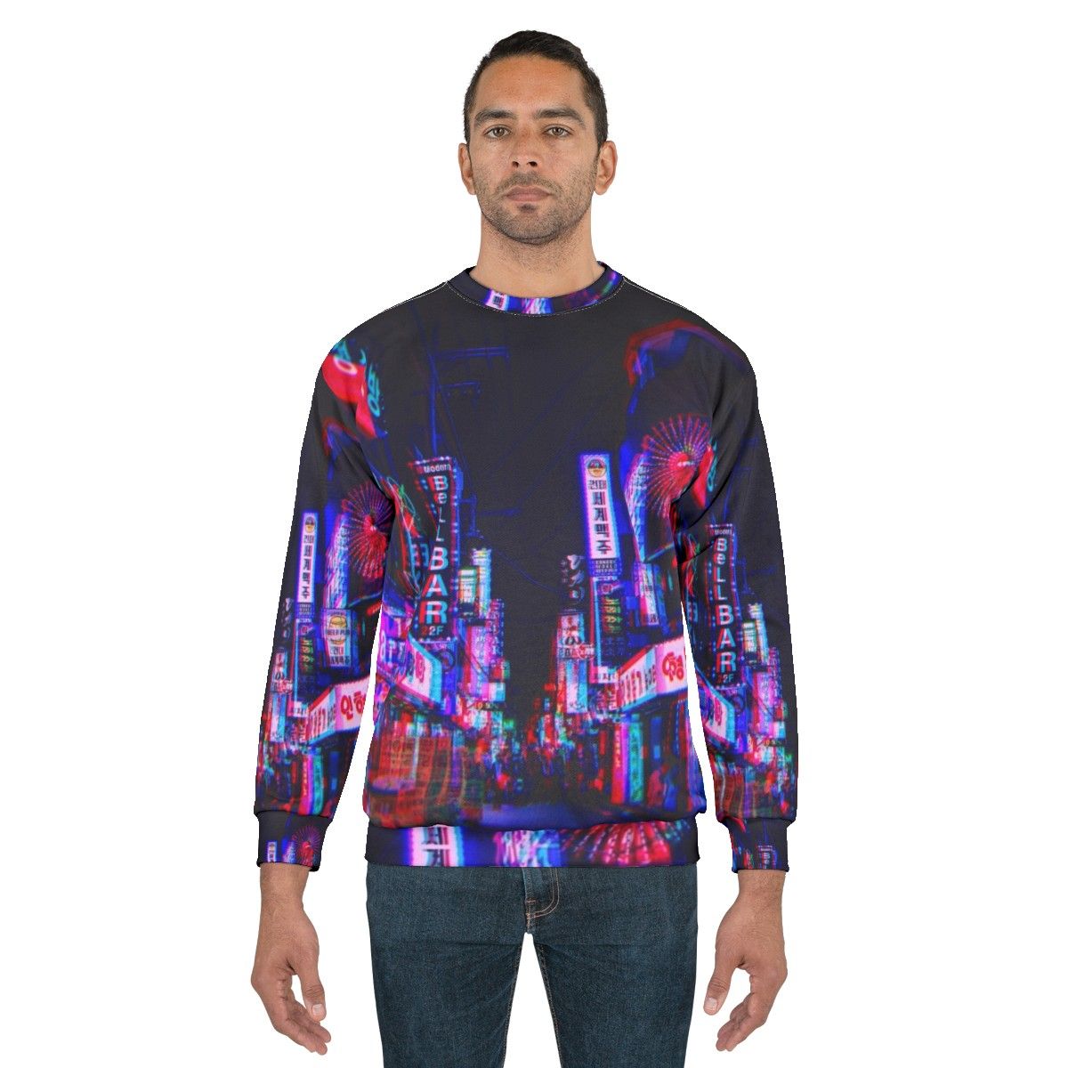 Psychedelic LSD Nights Urban Sweatshirt - men