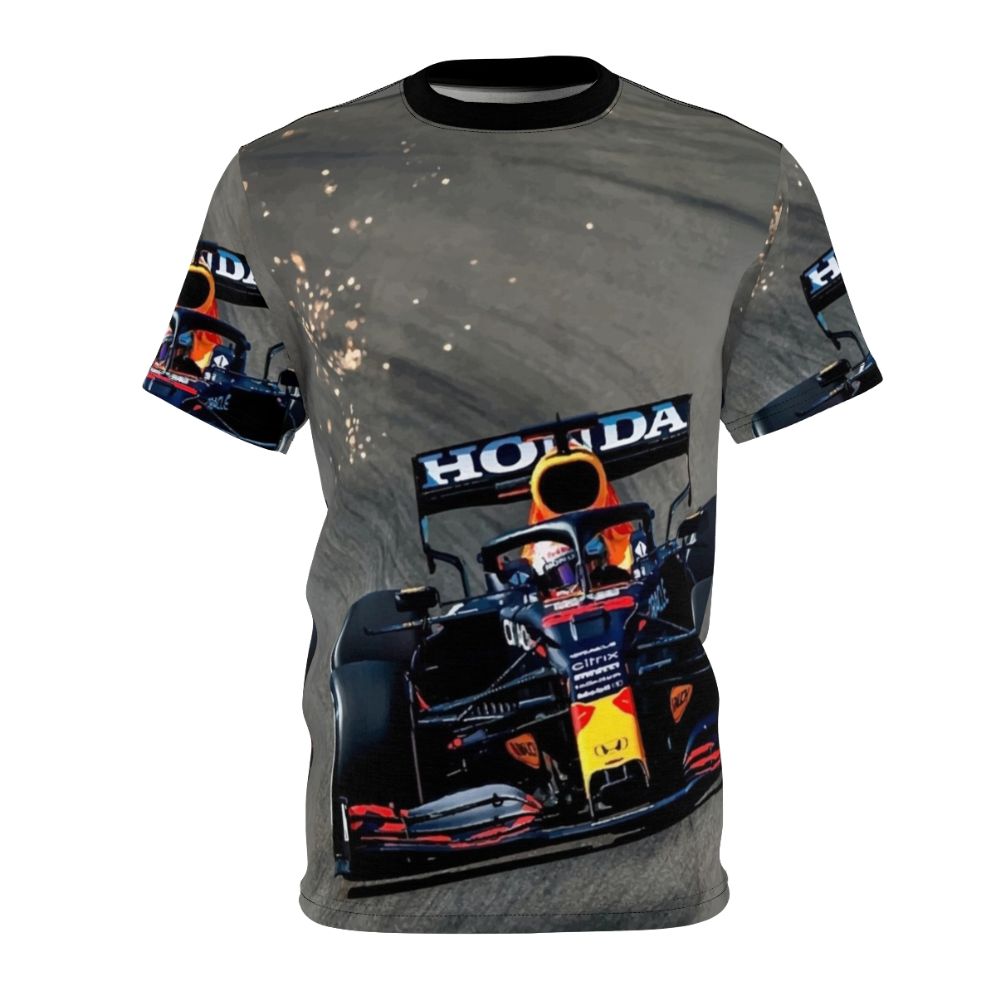 Spark Inspired Max Verstappen Retro Formula 1 T-Shirt