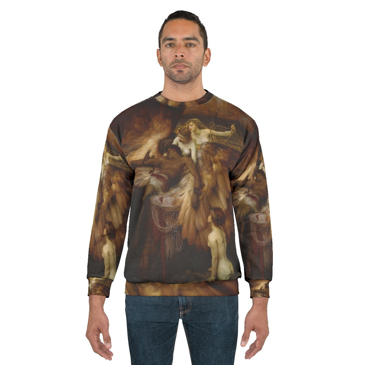 The Lament for Icarus Winged Figure Sweatshirt - men