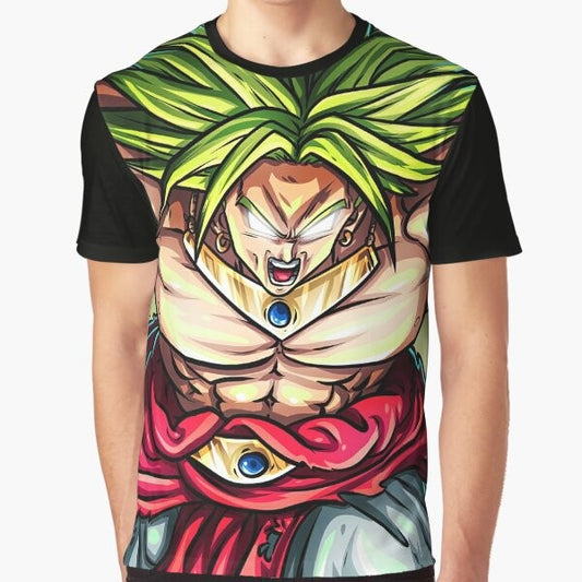 Super Saiyan Broly Graphic T-Shirt - Dragon Ball Z Anime Fan Apparel